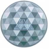 Компактная отбеливающая пудра  The Saem Gem Miracle Diamond Whitening Pact SPF35 PA++